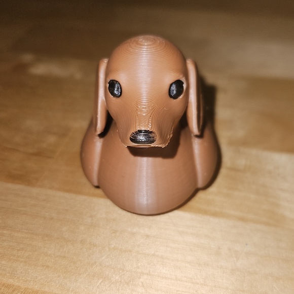 Other - 3D Printed Dachshund Duck Figurine Nwot